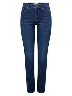 ONLLOUIE Medelhög midja Slim Fit Jeans