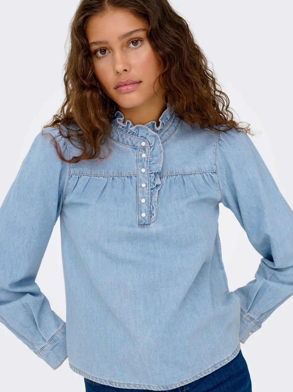 ONLLUCIA Denimskjorta