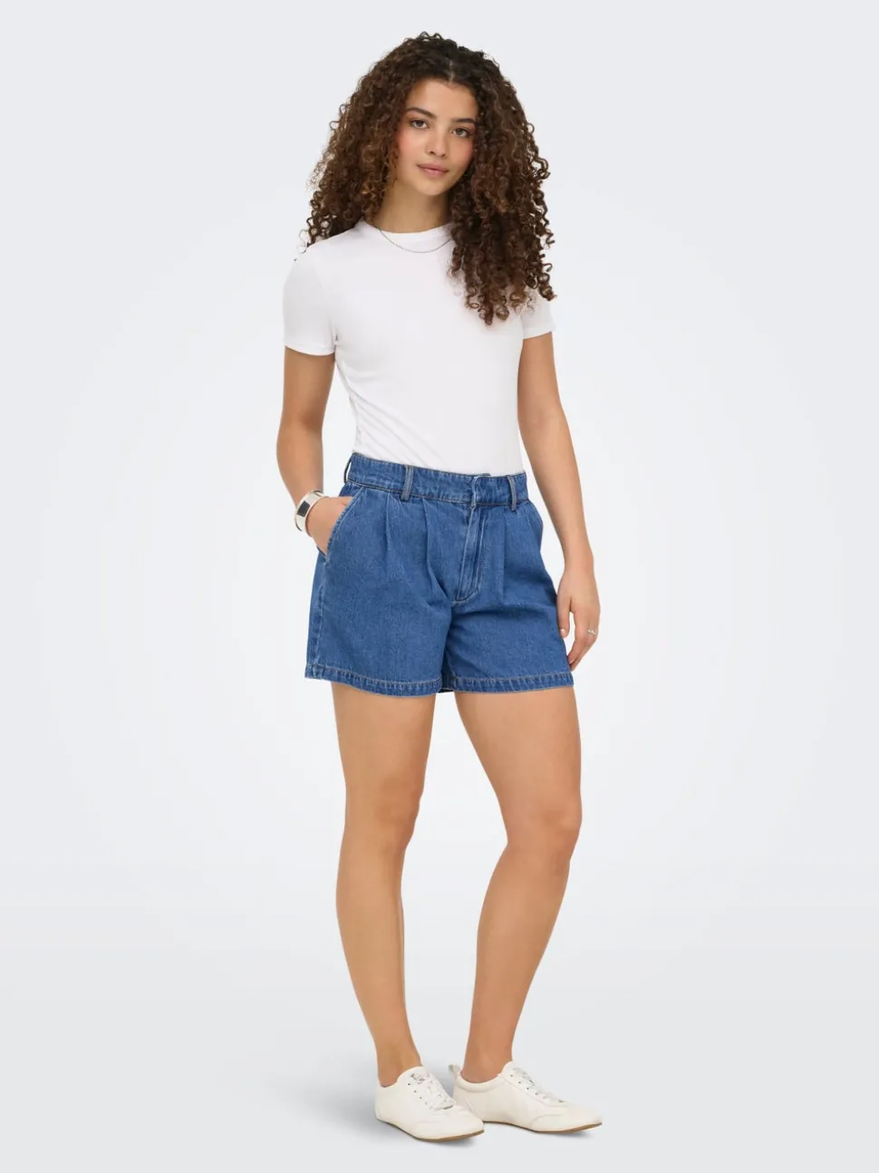 ONLLUKA Medelhög midja Lös passform Denimshorts