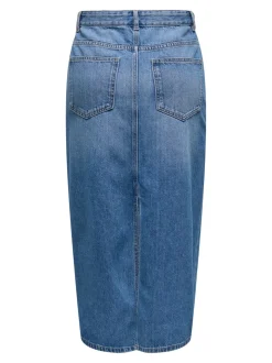 ONLLUMI Denim Jeanskjol Midikjol