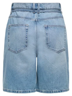 ONLLUMI Medelhög midja Vida ben Denimshorts