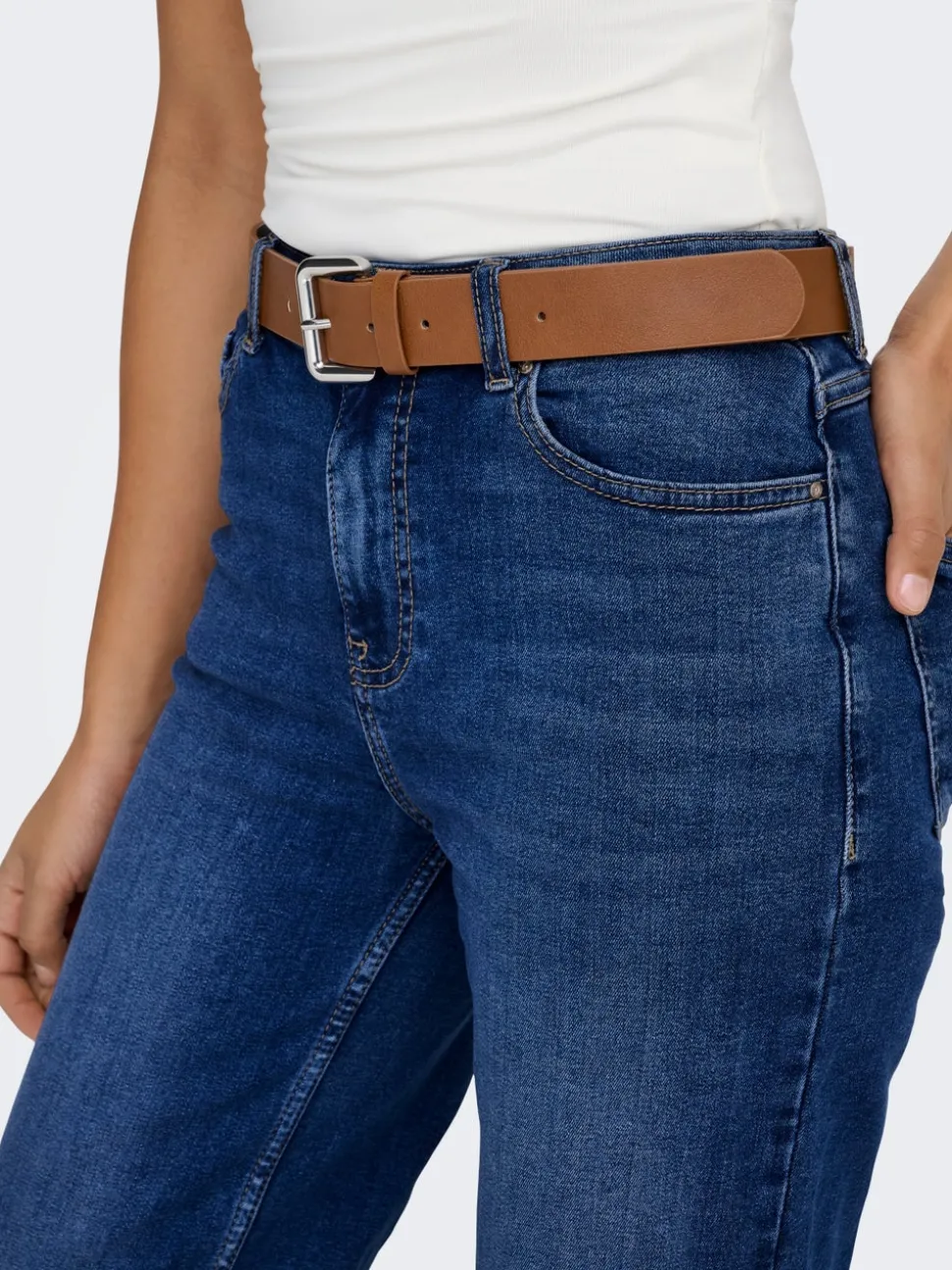 ONLLUNA Hög midja Vida ben Jeans