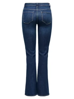 ONLLUSH Medelhög midja Utsvängd retropassform Jeans