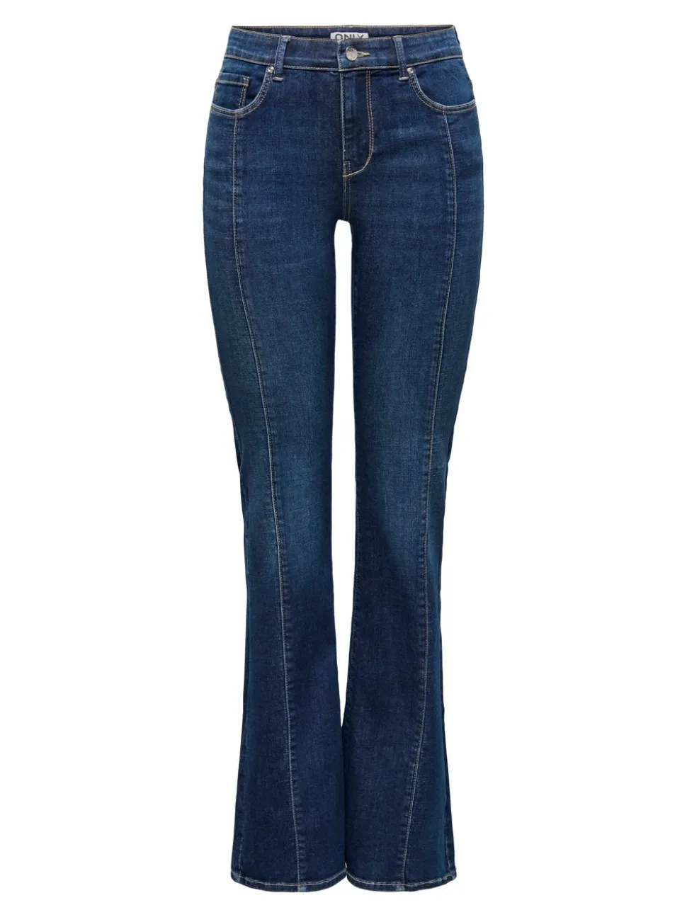 ONLLUSH Medelhög midja Utsvängd retropassform Jeans