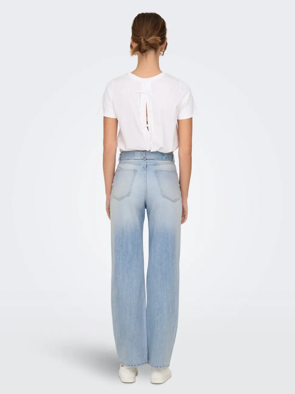 ONLMADDIE Hög midja Vida ben Jeans