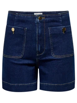 ONLMADELINE Hög midja Normal passform Denimshorts