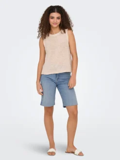 ONLMADISON Hög midja Normal passform Denimshorts