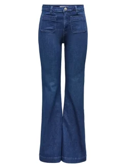 ONLMADISON Hög midja Utsvängd passform Jeans