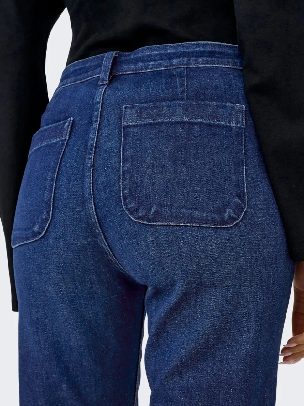 ONLMADISON Hög midja Utsvängd passform Jeans