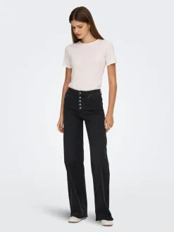 ONLMADISON Hög midja Vida ben Jeans