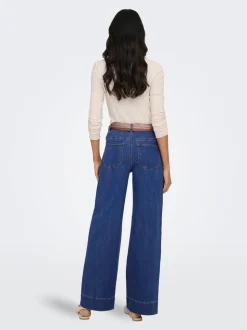 ONLMADISON Hög midja Vida ben Jeans