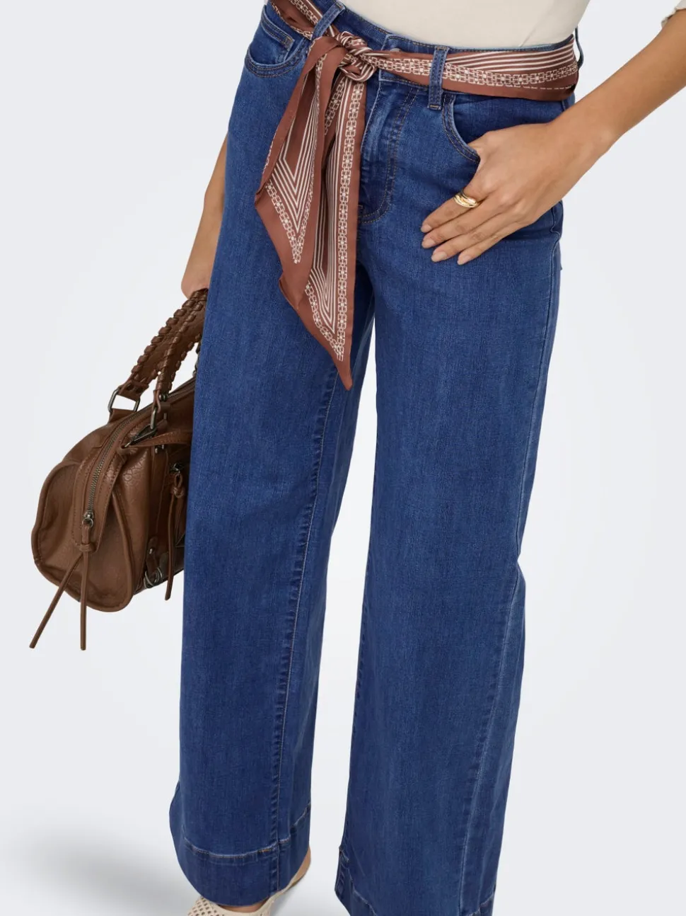 ONLMADISON Hög midja Vida ben Jeans