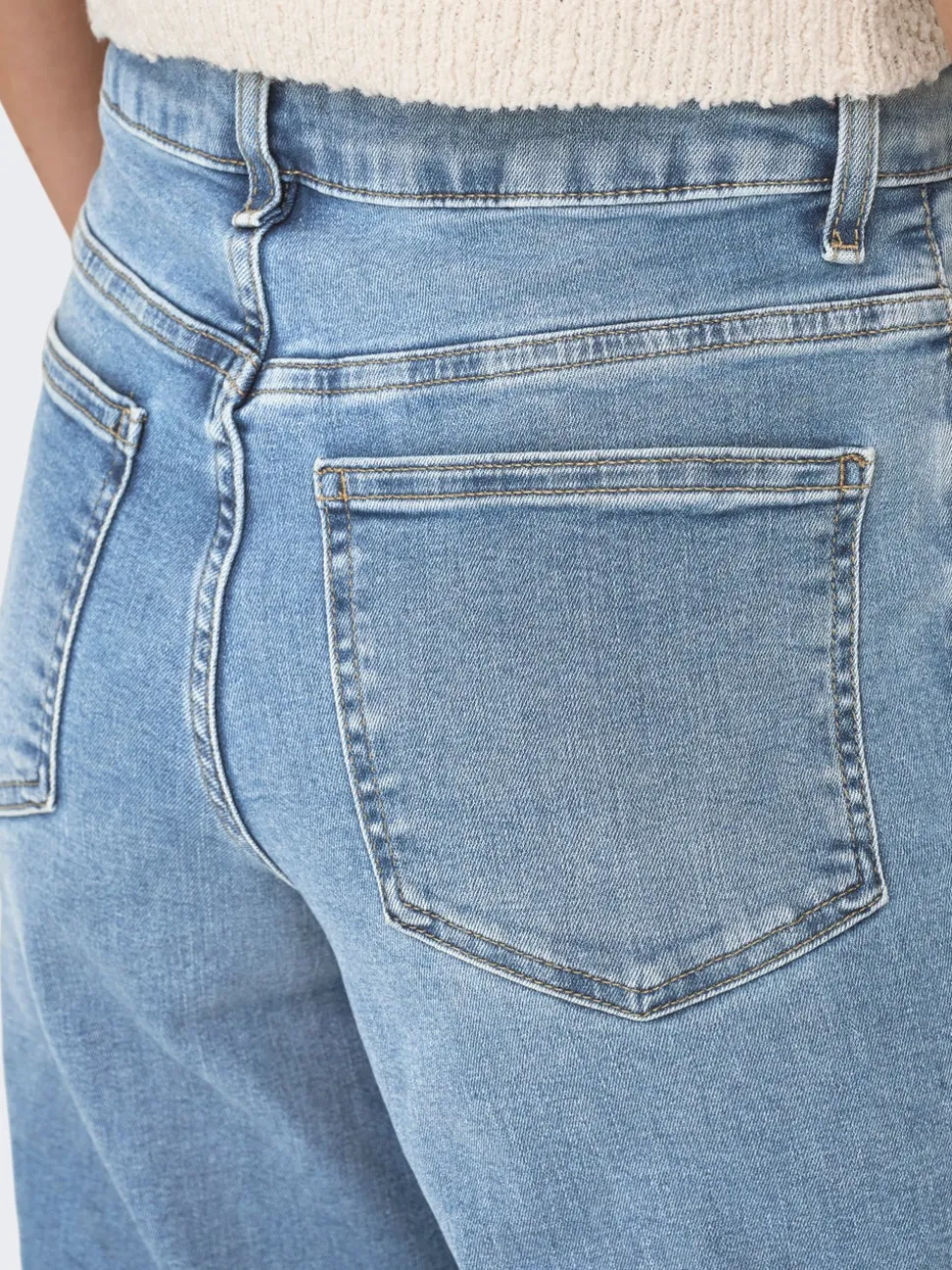 ONLMADISON Hög midja Vida ben Jeans