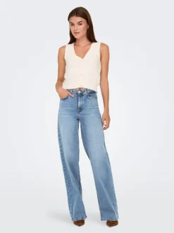 ONLMADISON Hög midja Vida ben Jeans