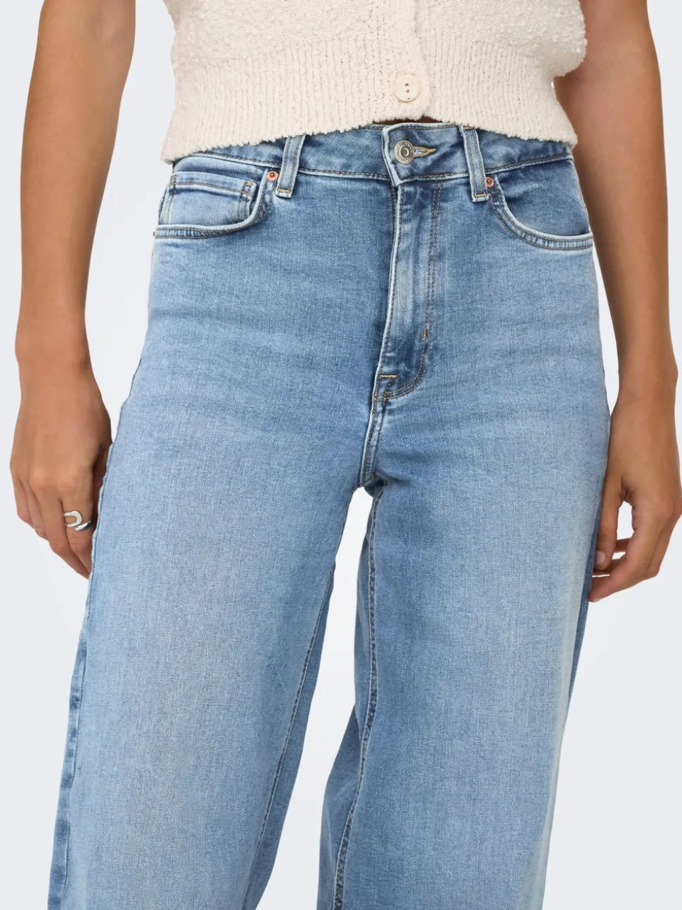 ONLMADISON Hög midja Vida ben Jeans