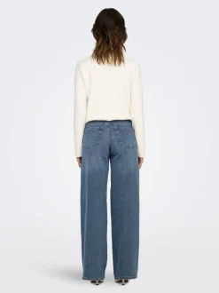 ONLMADISON Hög midja Vida ben Jeans