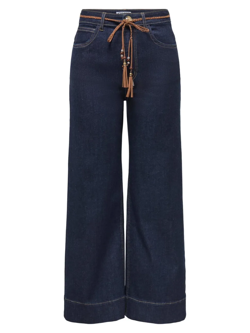 ONLMADISON Hög midja Vida ben Beskuren Jeans