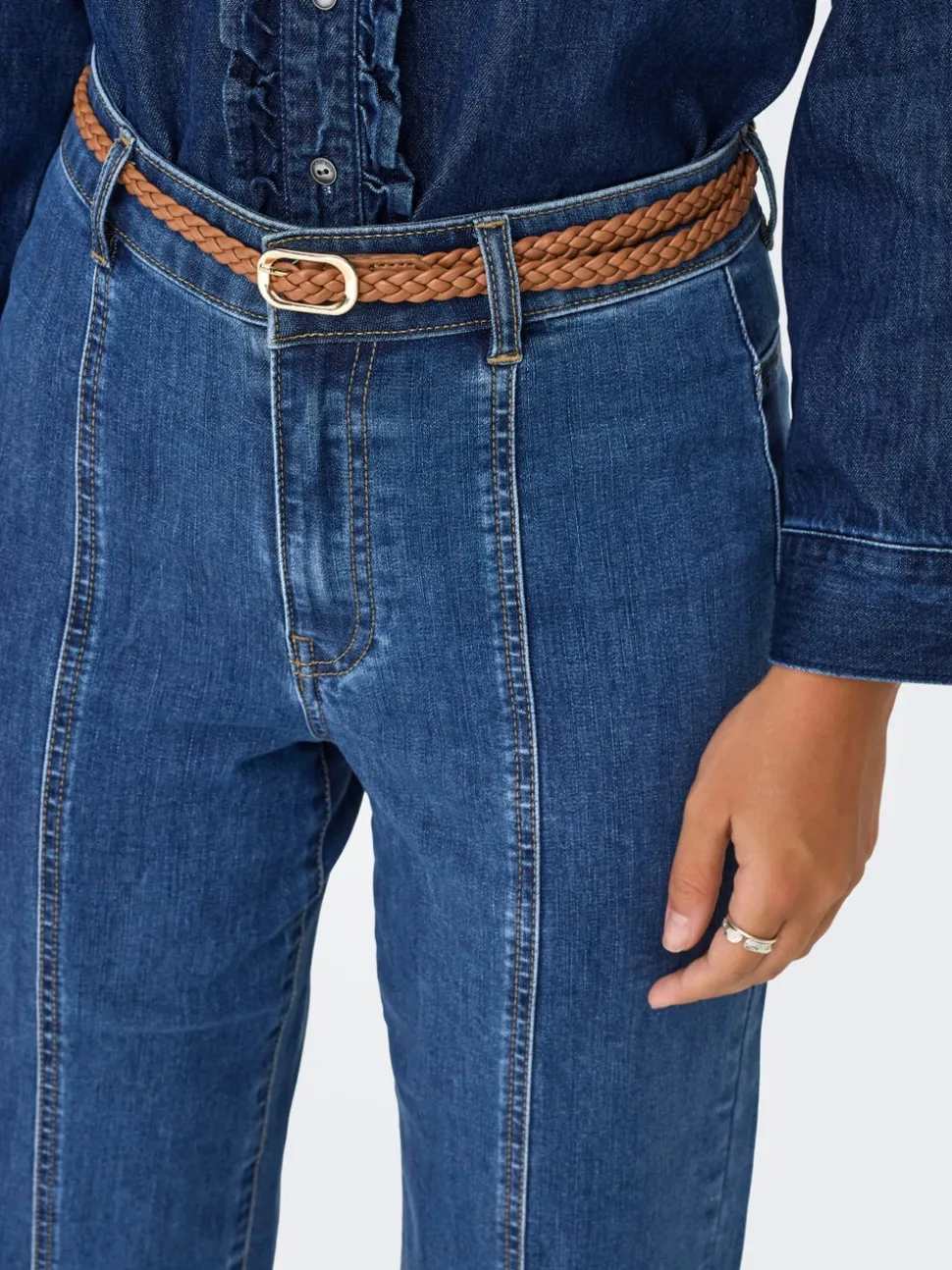 ONLMADISON Hög midja Vida ben Jeans