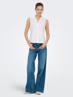 ONLMADISON Hög midja Vida ben Jeans
