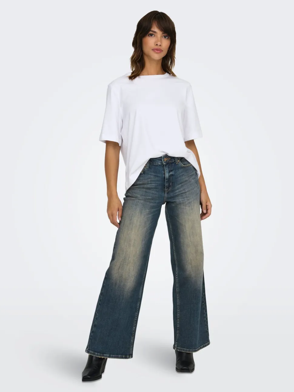 ONLMADISON Hög midja Vida ben Jeans