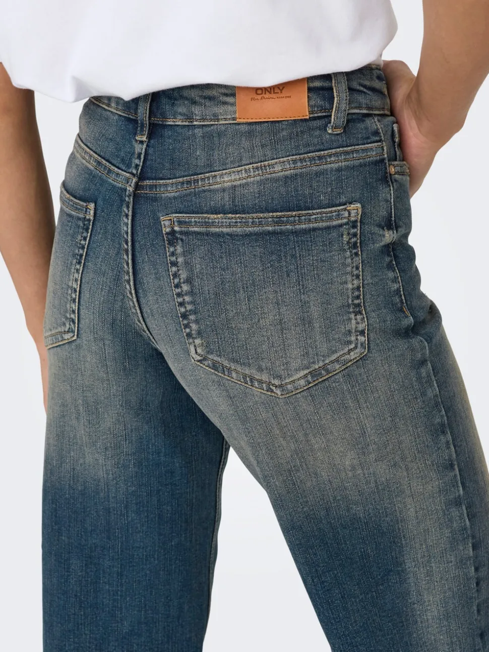 ONLMADISON Hög midja Vida ben Jeans
