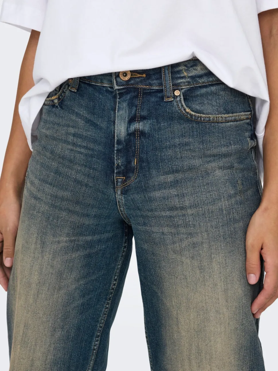ONLMADISON Hög midja Vida ben Jeans