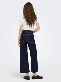 ONLMADISON Hög midja Vida ben Beskuren Jeans