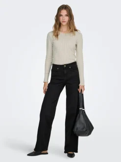 ONLMADISON Hög midja Vida ben Jeans
