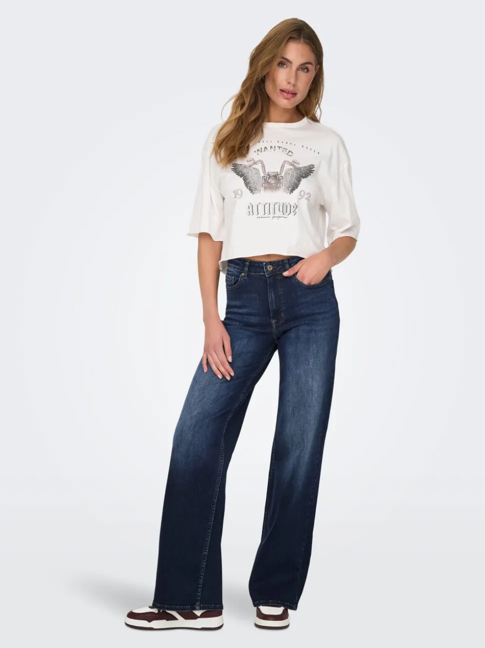 ONLMADISON Hög midja Vida ben Jeans