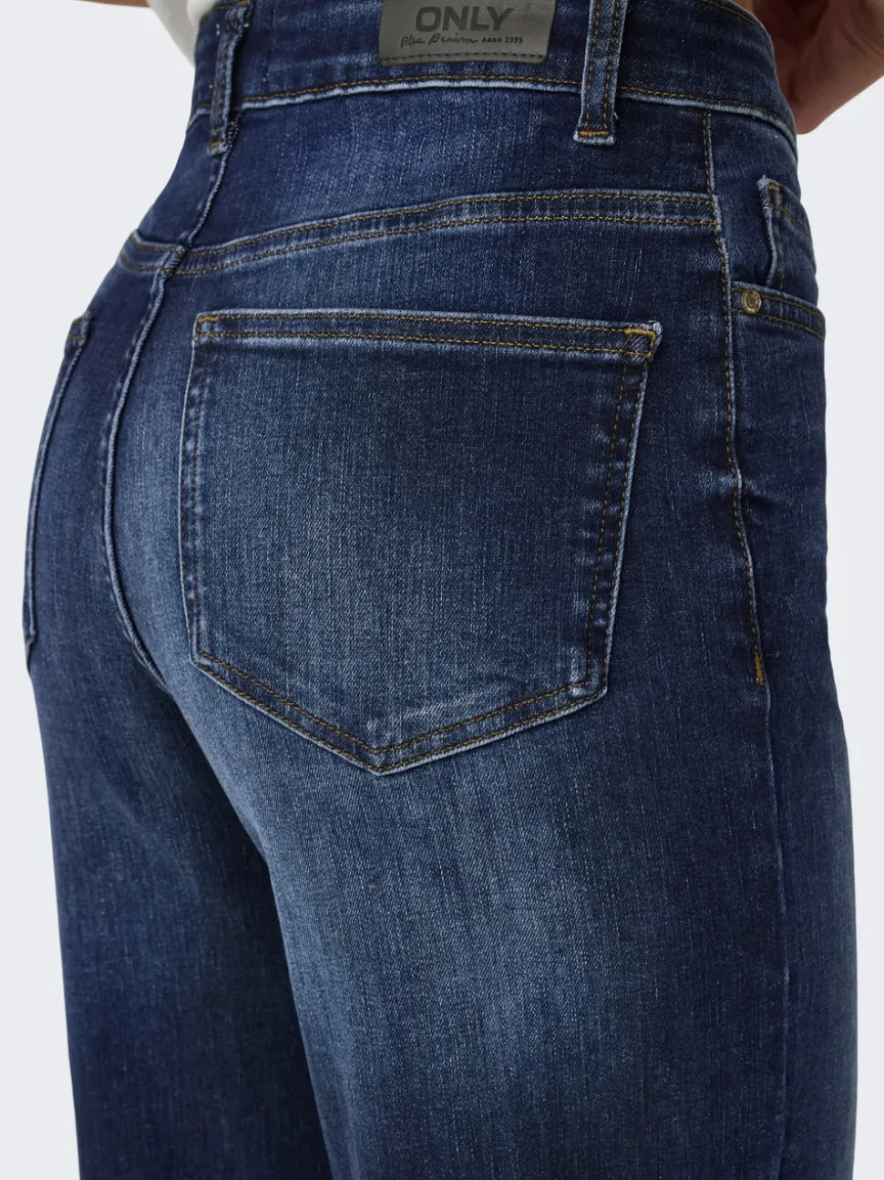 ONLMADISON Hög midja Vida ben Jeans