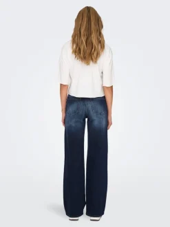 ONLMADISON Hög midja Vida ben Jeans