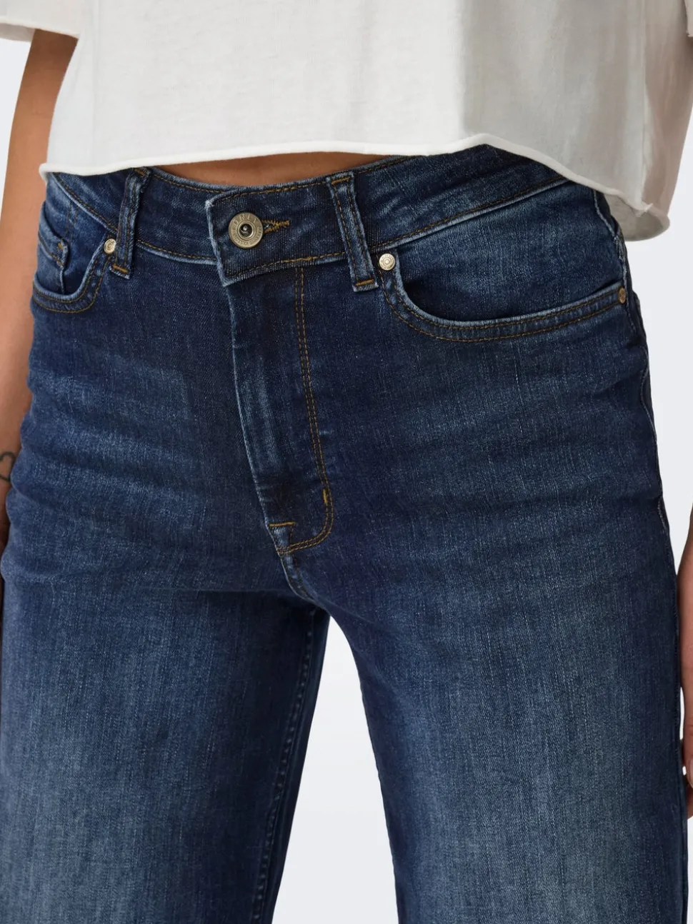ONLMADISON Hög midja Vida ben Jeans