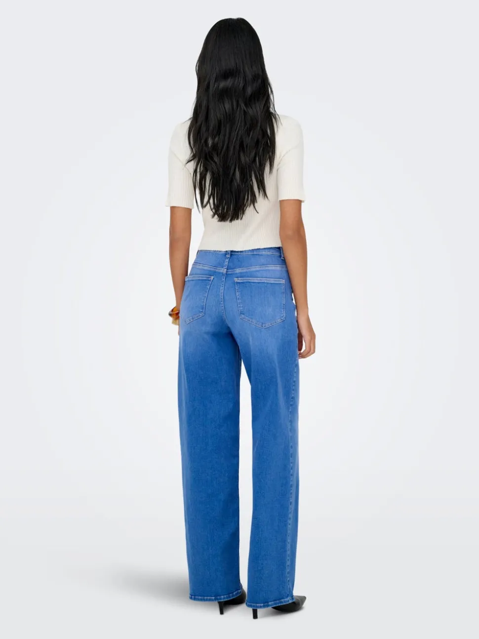ONLMADISON Hög midja Vida ben Jeans