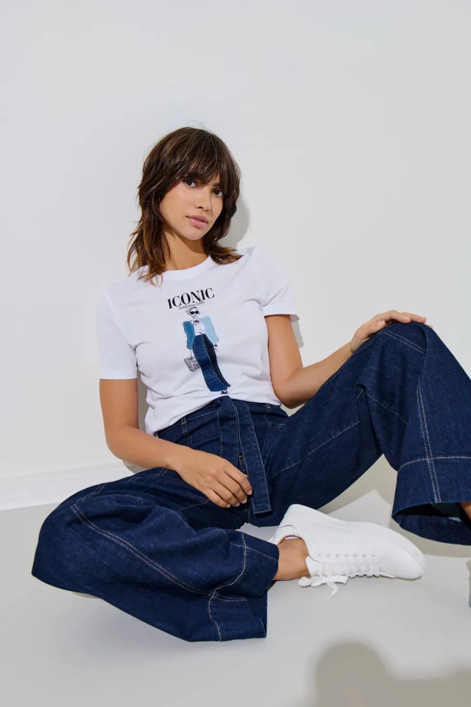 ONLMADISON Hög midja Vida ben Jeans