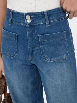 ONLMADISON Hög midja Vida ben Jeans