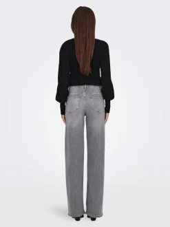 ONLMADISON Hög midja Vida ben Jeans