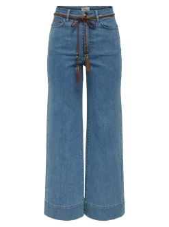ONLMADISON Hög midja Vida ben Beskuren Jeans