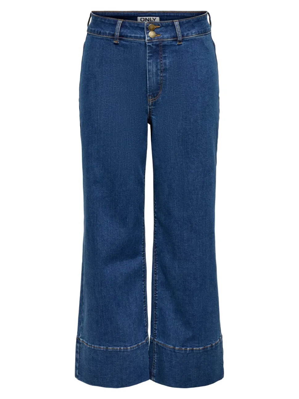 ONLMADISON Hög midja Vida ben Beskuren Jeans