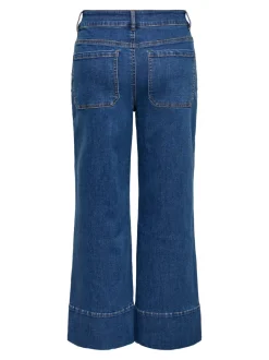 ONLMADISON Hög midja Vida ben Beskuren Jeans