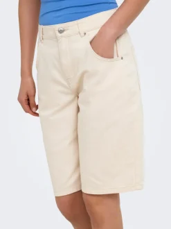 ONLMATE-SILLA Lös passform Denimshorts