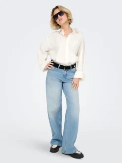 ONLMAYA Medelhög midja Vida ben Jeans