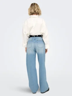 ONLMAYA Medelhög midja Vida ben Jeans