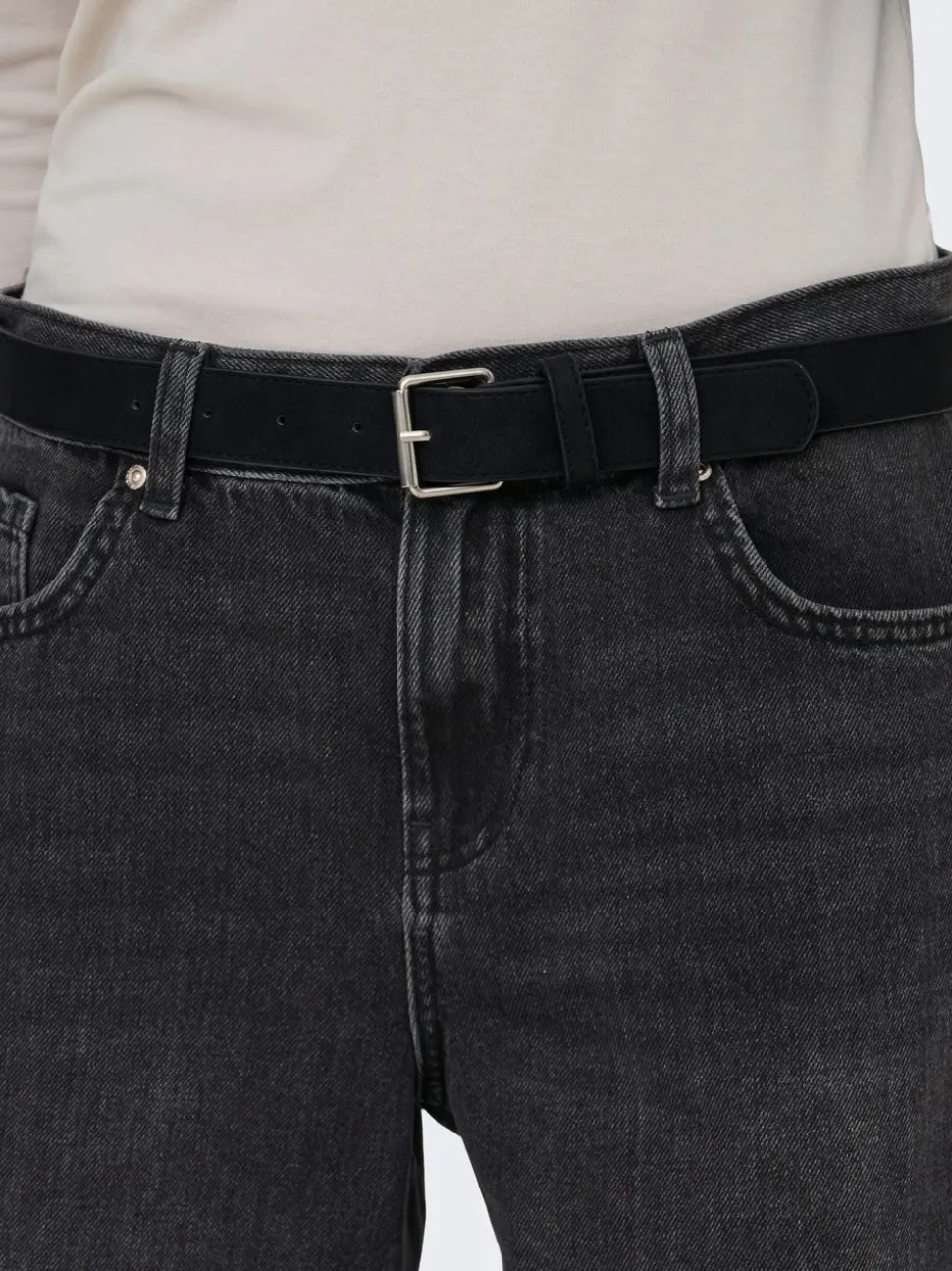 ONLMAYA Medelhög midja Vida ben Jeans