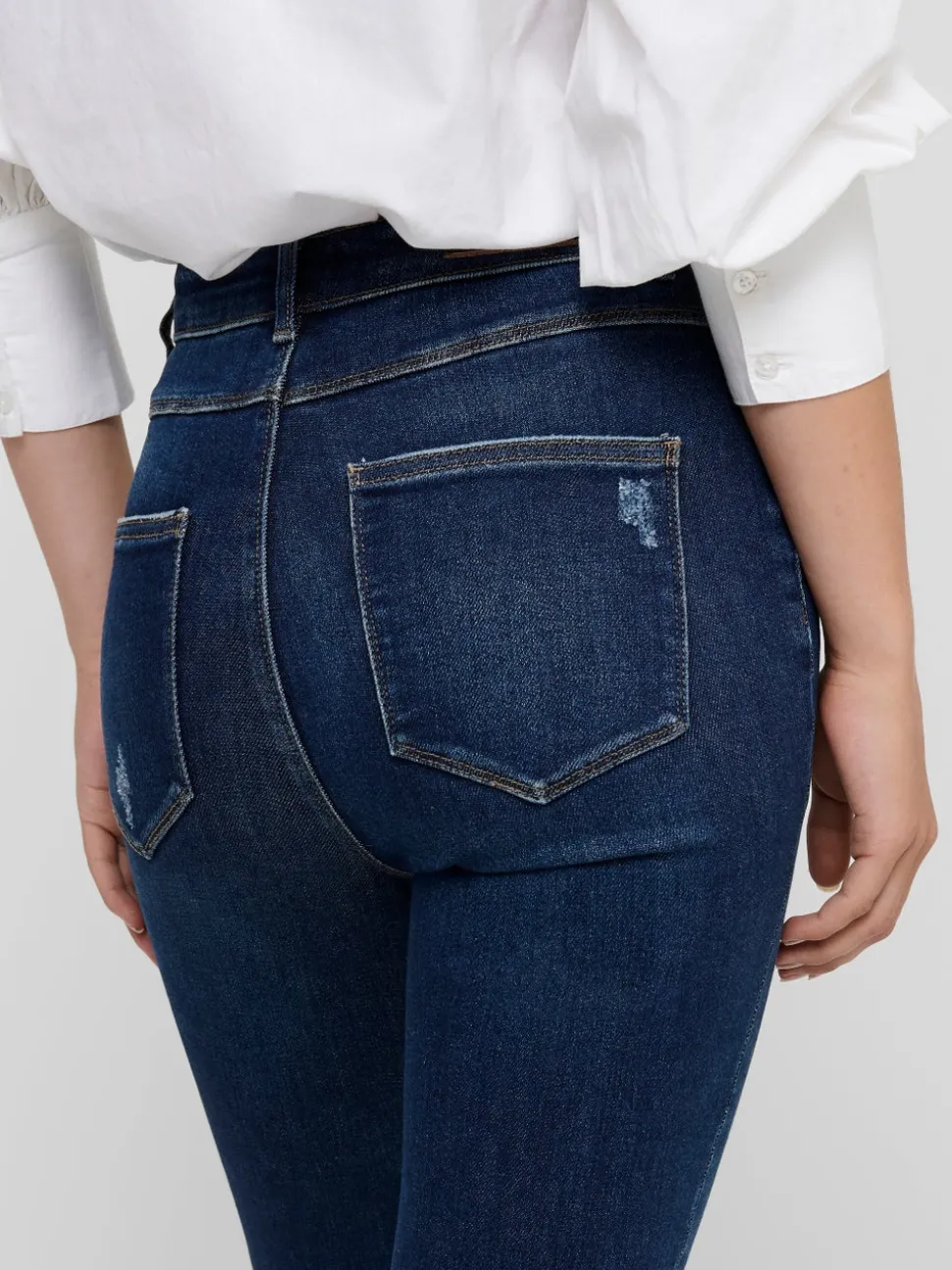 ONLMILA Hög midja Skinny Fit Ankellängd Jeans