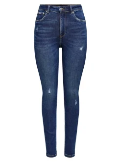ONLMILA Hög midja Skinny Fit Ankellängd Jeans