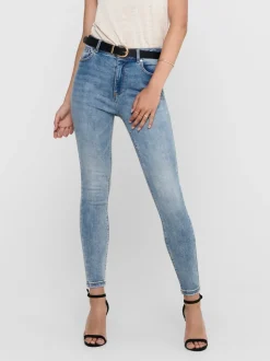 ONLMILA Hög midja Skinny Fit Ankellängd Jeans