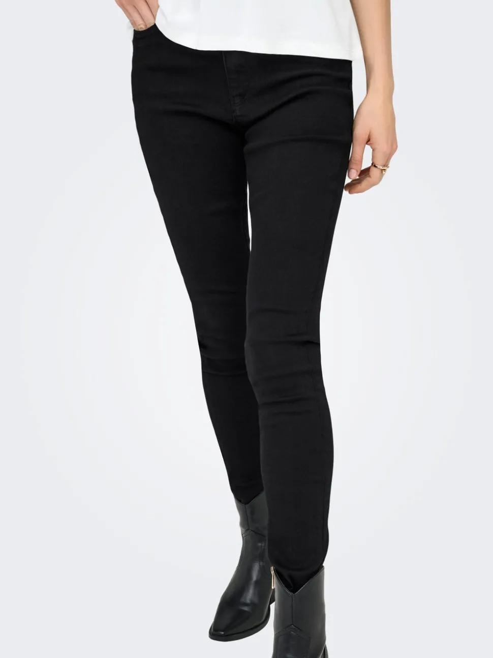 ONLMILA Hög midja Skinny Fit Ankellängd Jeans
