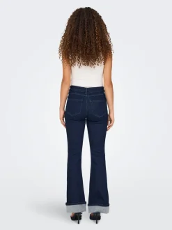 ONLMILA Medelhög midja Utsvängd passform Jeans