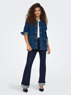 ONLMILA Medelhög midja Utsvängd passform Jeans