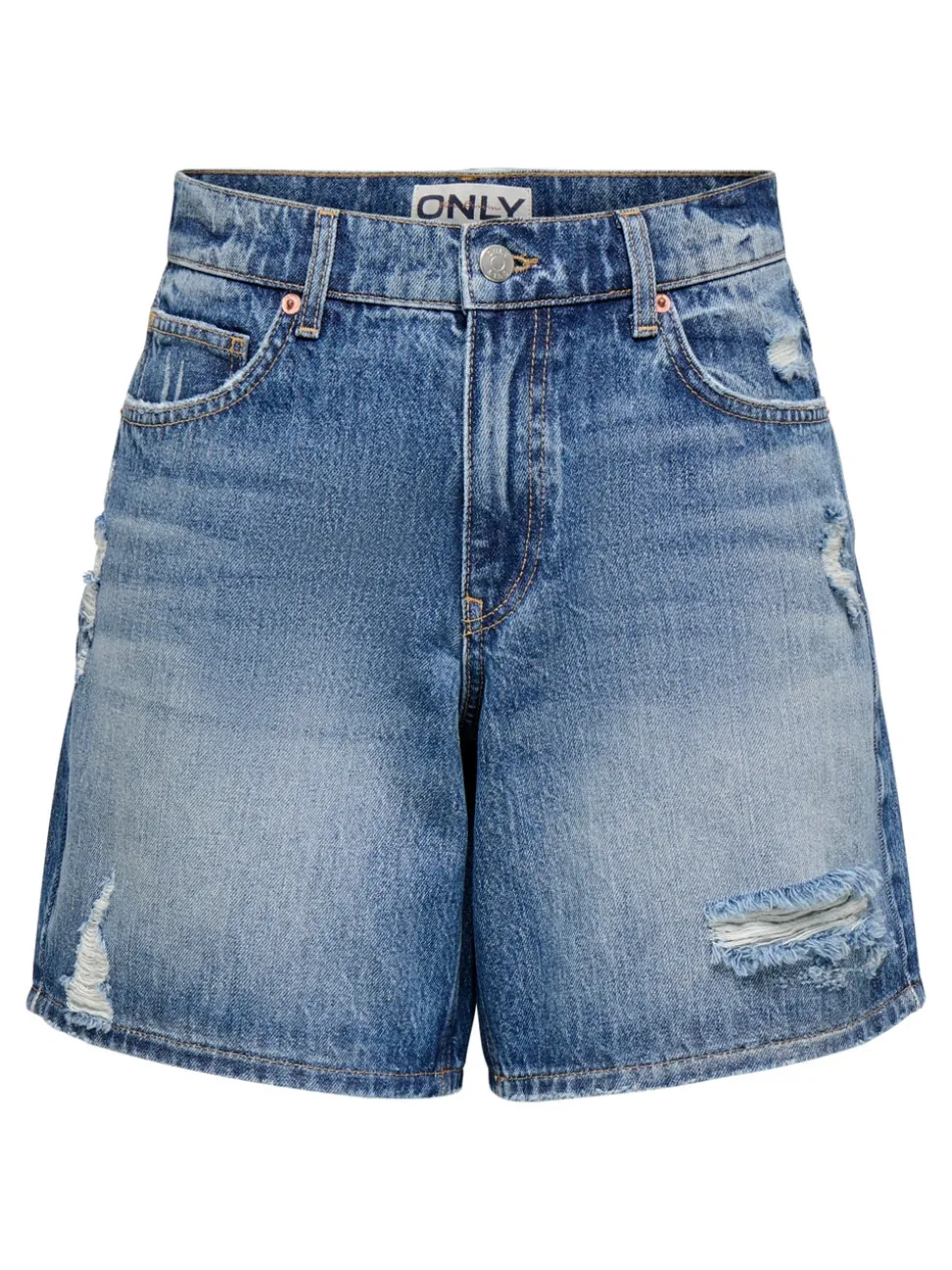 ONLMILTON Medelhög midja Normal passform Denimshorts